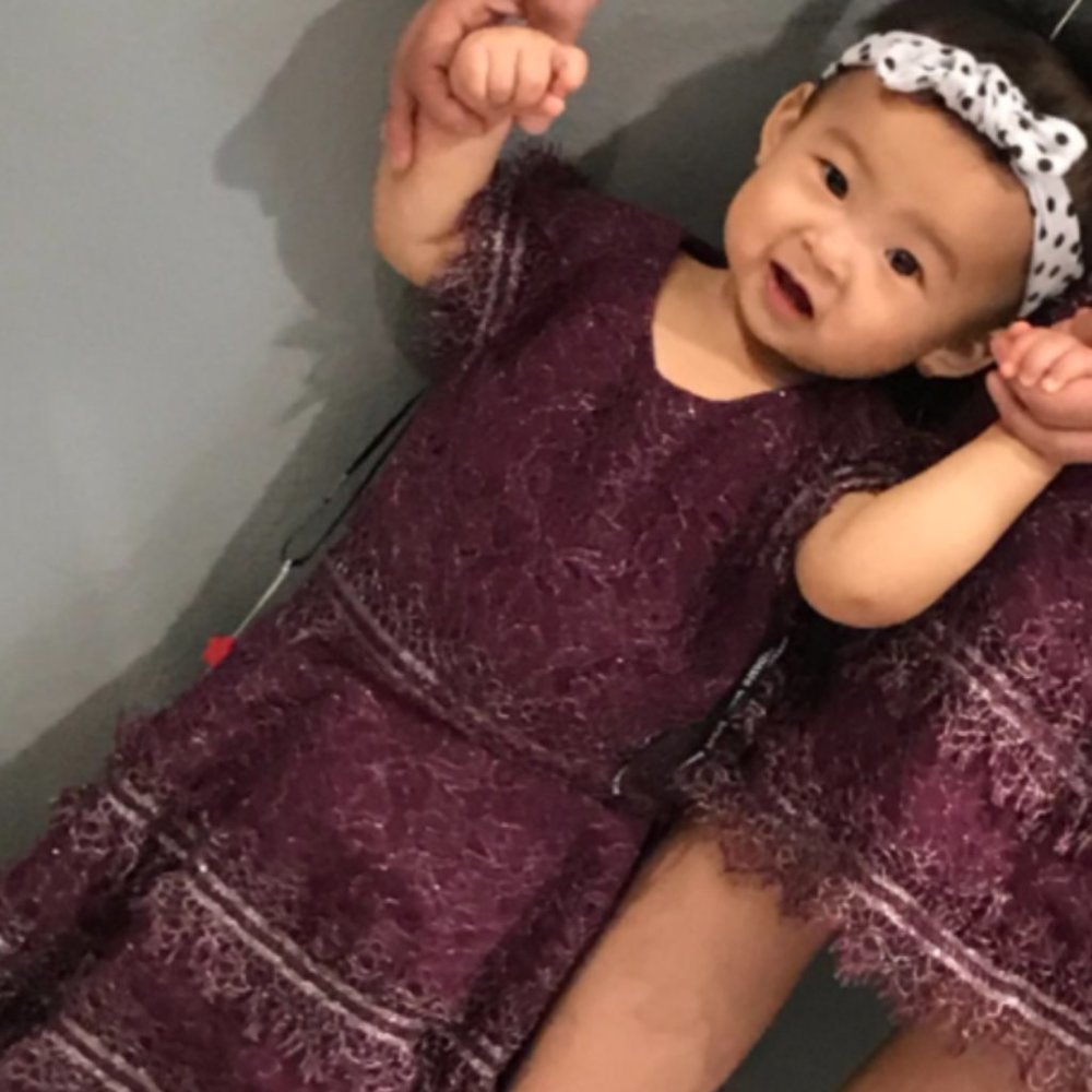 TADASHI SHOJI KIDS LACE DRESS